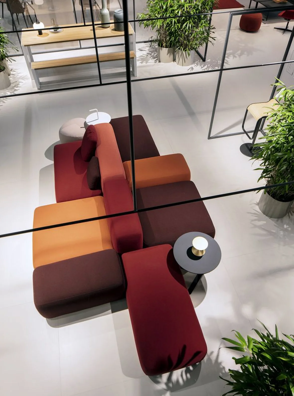 A living room filled with lots of furniture.